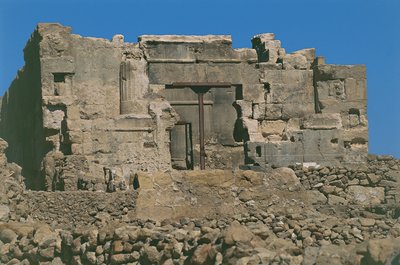 Mısır. Siwa (Siwah) Vahasında Antik Aghurmi. Oracle Tapınağı veya Amon Tapınağı. 26. Hanedan, MÖ 664-525 by Unbekannt Unbekannt