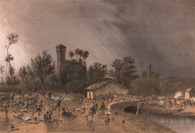 Regina Tugayının Birinci Tümeni Montreoli Köprüsü, Palestro, Lombardiya