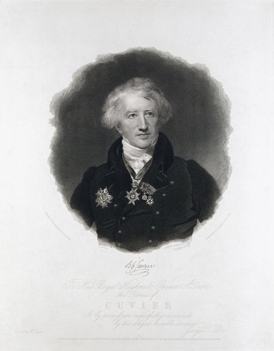 Georges Cuvier, Fransız anatomist by Unbekannt Unbekannt