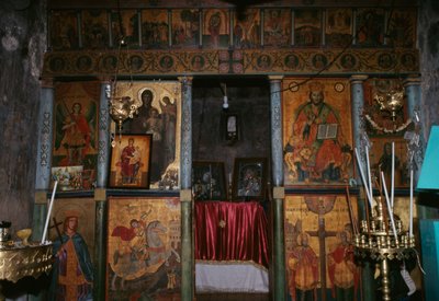 Agia Paraskevi, Anisaraki, Girit, Greeke korosunda ikonostasis (fotoğraf) by Unbekannt Unbekannt