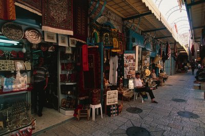 Müslüman Mahallesi, Kudüs (fotoğraf) by Unbekannt Unbekannt