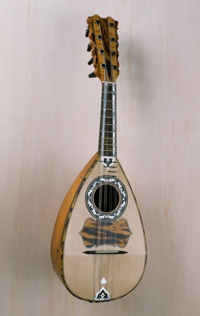 Napoliten mandolin, luthier Pasquale Scala
