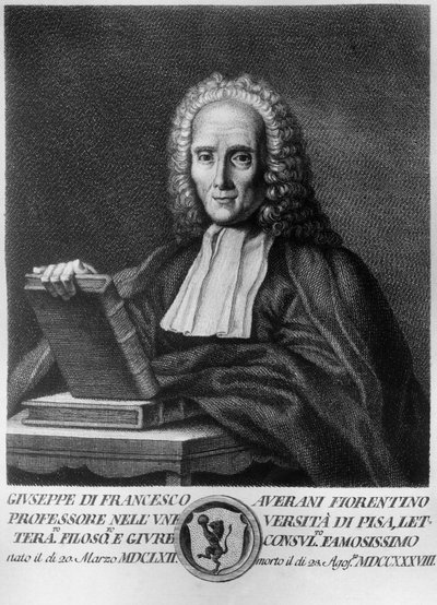 Averanus (1662-1738) olarak bilinen, İtalyan hukukçu ve doğa bilimci Giuseppe Averani