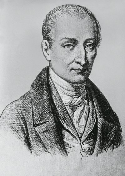 Joseph Nicephore Niepce (1765-1833), heliografinin Fransız mucidi by Unbekannt Unbekannt