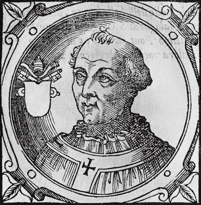 Stephen II veya III (yaklaşık 714-757) portresi, 752