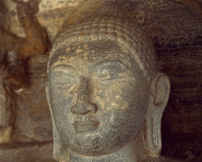 Sri Lanka, Polonnaruwa, Gal Vihara Buda heykelinin detayı(UNESCO Dünya Mirası Listesi) by Unbekannt Unbekannt