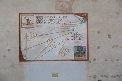 Güneş saati, güneş saatleri, Aiello del Friuli, Friuli, İtalya by Unbekannt Unbekannt