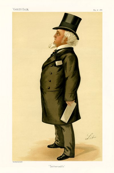 Edmund Tattersall - ayakta portre by Liborio Prosperi