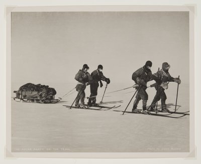 Yoldaki Kutup Partisi (bromür baskı) by Lieutenant Henry Robertson Bowers