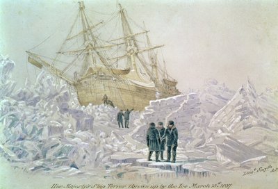 Bir Ticaret Yolculuğunda Olay: Buz Tarafından Fırlatılan HMS Terörü, 15 Mart 1837 by Lieutenant Smyth