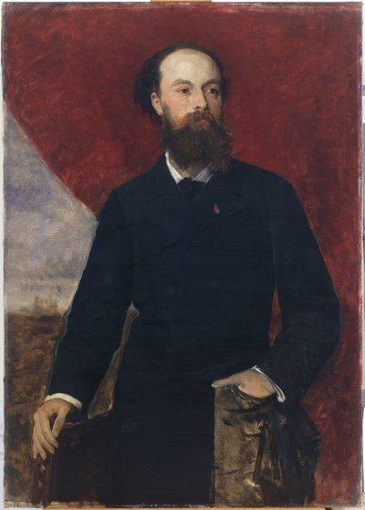 Paul de Vigne (tuval üzerine yağlıboya) by Lievin de Winne