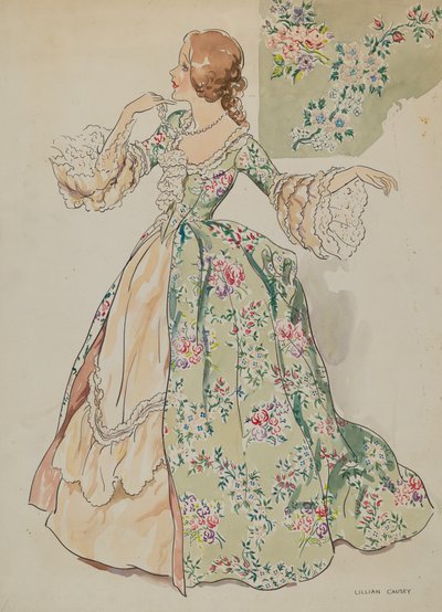 Bayan Kostümü, c. 1936. by Lillian Causey