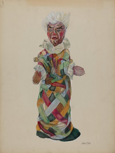 Palyaço El Kuklası by Lillian Stahl