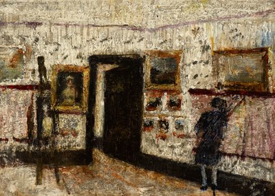 Sanat Galerisi (tuval üzerine yağlıboya) by Lily Delissa Joseph