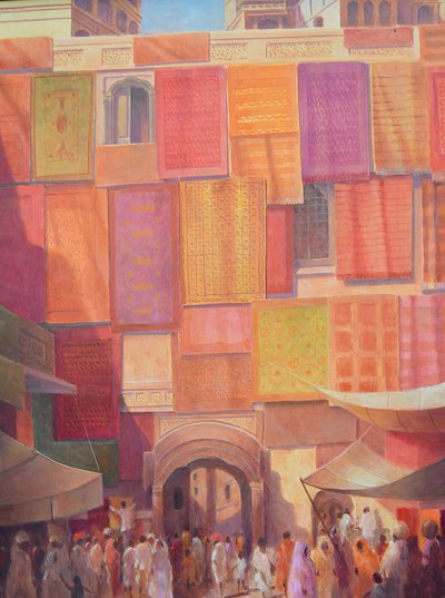 Kilimli şehir duvarı, Jaisalmer by Lincoln Seligman