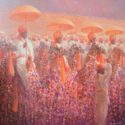 Jaisalmer geçit töreni, küçük by Lincoln Seligman