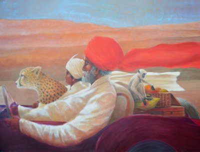 Hızlı maymun pikniği by Lincoln Seligman