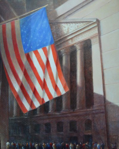 New York Borsası by Lincoln Seligman