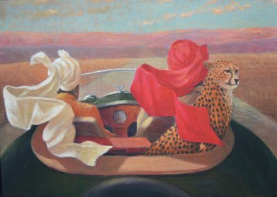 Yolda, yeşil rulolar by Lincoln Seligman