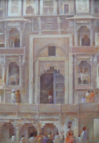 Orchha (saray) by Lincoln Seligman