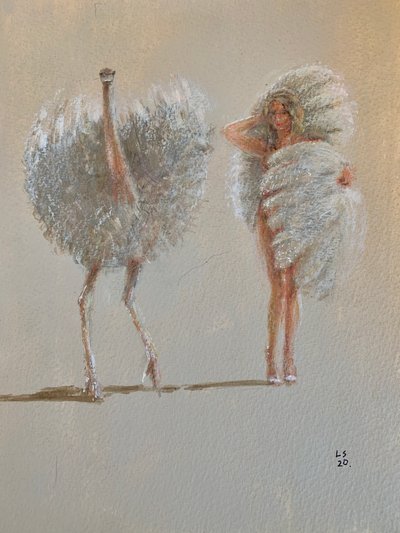 Beyaz Devekuşu Balesi by Lincoln Seligman