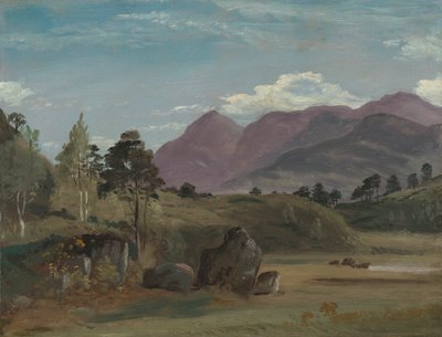 Dağ Manzarası, muhtemelen Göller Bölgesi'nde by Lionel Constable