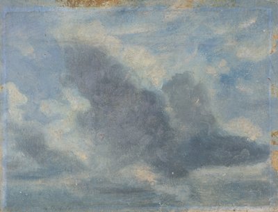 Gökyüzü Çalışması, ca. 1850. by Lionel Constable