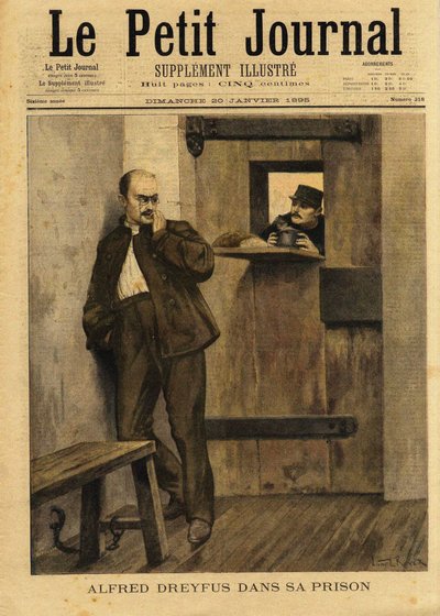 Dreyfus Olayı ile ilgili Le Petit Journal, 1895. by Lionel Royer