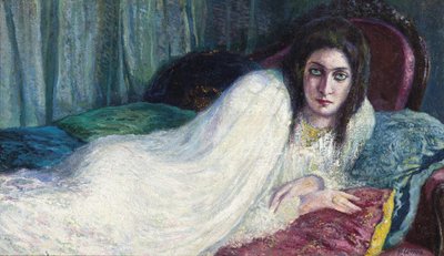 Kanepedeki kız, c. 1910. by Lionne