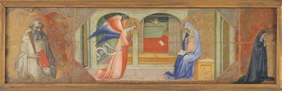 Aziz Benedict - Müjde - Diz çökmüş bir Rahibe by Lippo di Andrea