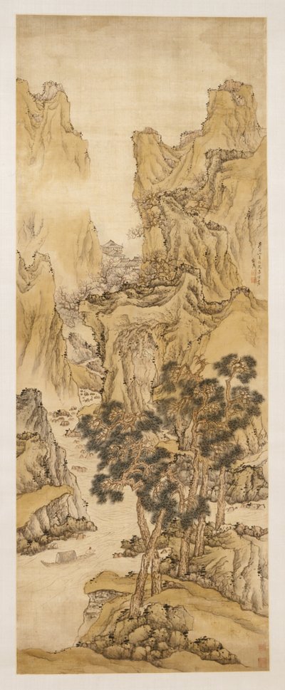 Şeftali Çiçeği Baharı, 1650. by Liu Du