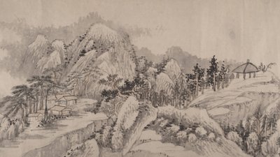 Uzak Vadiler ve Derin Ormanlar, 1678 tarihli. by Liu Yu