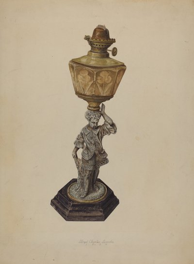 Masa Lambası, 1939. by Lloyd Charles Lemcke