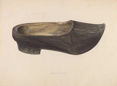 Tahta Ayakkabı, 1937. by Lloyd Charles Lemcke