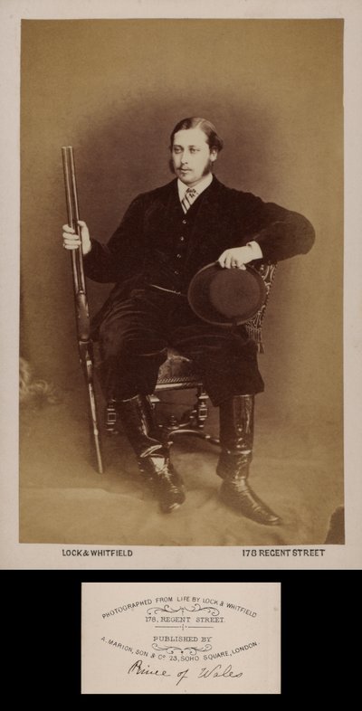 Albert, Prens Consort (s/b fotoğraf) by Lock and Whitfield