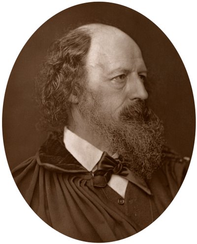 Alfred Tennyson, DCL, FRS, İngiliz Şair Ödüllü, 1883. by Lock and Whitfield