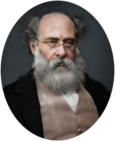 Anthony Trollope, yazar, 1878 by Lock and Whitfield