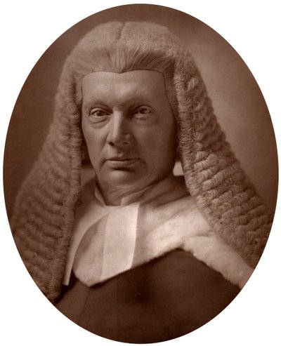 Hon Sir Joseph William Chitty, Yüksek Adalet Divanı Yargıcı, 1883. by Lock and Whitfield