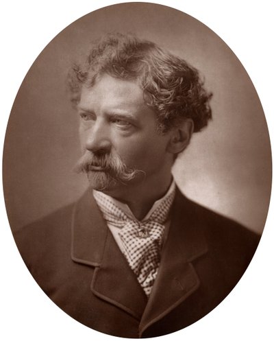 Joseph Edgar Boehm, RA, İngiliz heykeltıraş, 1883. by Lock and Whitfield