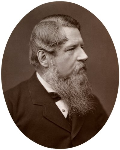 Sağ Hon Sir Stafford Henry Northcote, Bart, MP, Maliye Bakanı, 1877. by Lock and Whitfield
