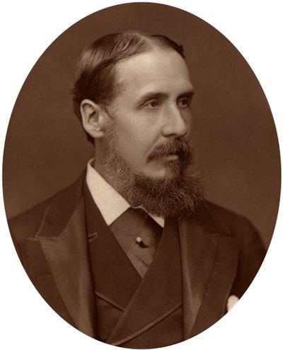 Sir Charles Rivers Wilson, şövalye, memur ve finansör, c 1880. by Lock and Whitfield