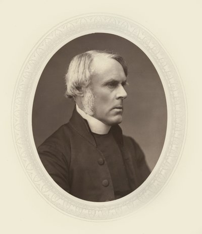 Sağ Rev. John Jackson (s/b fotoğraf) by Lock and Whitfield