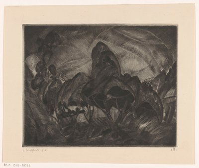 Les Arbres ağaçlarıyla dolu tepelik bir manzara (nesnedeki orijinal başlık) by Lodewijk Schelfhout (signed by artist)