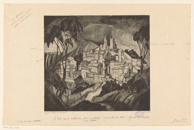 Les Angels II (nesne üzerindeki orijinal başlık) by Lodewijk Schelfhout (signed by artist)