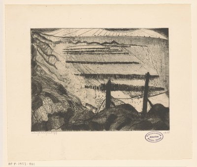 Domburg Plajı Plage de Domburg II (orijinal başlık) by Lodewijk Schelfhout (signed by artist)
