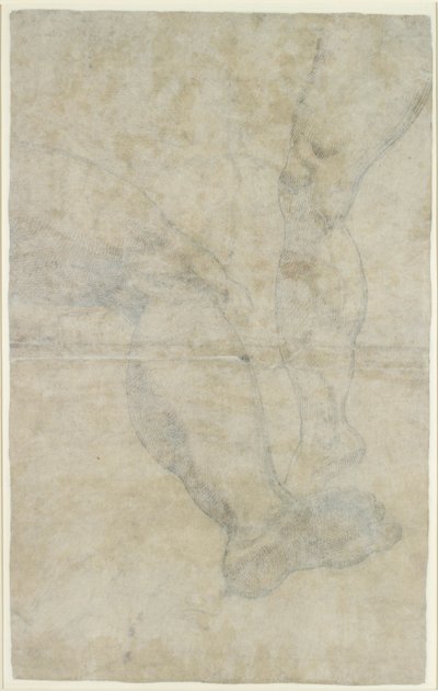 İki çift bacak çalışmaları, c1575-1615 by Lodovico Carracci