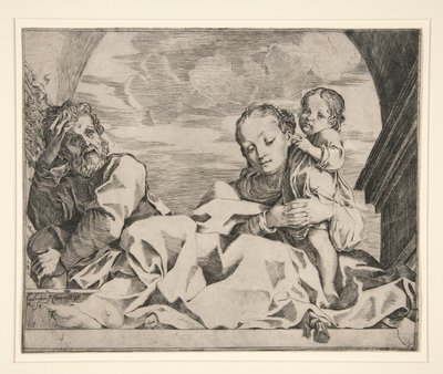 Kutsal Aile by Lodovico Carracci