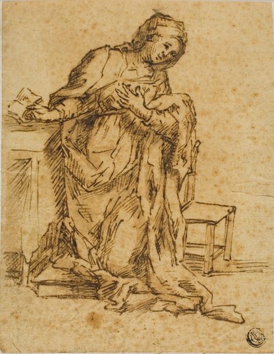 Bakire Açıklandı by Lodovico Carracci