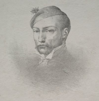 Theodore Gericault by Léon Cogniet