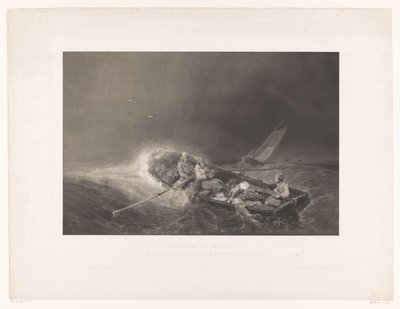 Deniz gezichten'de vizörler (dizi başlığı) Deniz resimleri. L. Sabatier tarafından Eug. İsabey (nesne üzerinde dizi başlığı) by Léon Jean Baptiste Sabatier